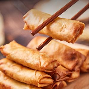 Rouleaux de printemps végétaliens Jiangnan fabriqués à la main: recette Huaiyang Tri-Threads, congelés authentiques - Product Image 4