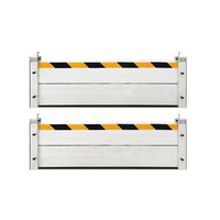 Barrière anti-inondation amovible en aluminium, barrière modulaire contre l'eau, système de contrôle des inondations robuste pour porte de garage, entrepôt