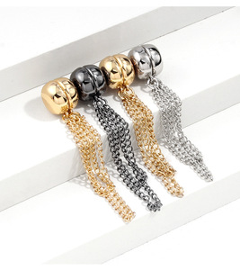 Thời Trang Sang Trọng Không Có May Có Thể Điều Chỉnh Từ Pant Nút Hijab Nút Nam Châm Với Chuỗi - Product Image 2