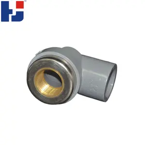 China Supplier High Quality Original Factory Export CPVC Plastic Pipe Fitting ASTM SCH80 CPVC Female Copper Thread Elbow