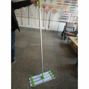 Râteaux à main en aluminium pour l'assemblage de gazon et le répandage de terre dans le jardin - Product Image 4