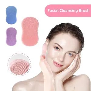 Cepillo de Limpieza Facial de Silicona Suave y Ecológico, Cerdas Suaves, Multifunción, Eliminación de Puntos Negros, Almohadilla para el Cuidado de la Piel para Chicas - Product Image 2