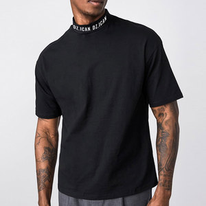Streetwear Drop Shoulder 100% Cotton Tee Shirts Men's T-Shirt Manufacturer Wholesale Blank Round Neck Oversized <b>Plain</b> <b>Tshirts</b> - Product Image 2