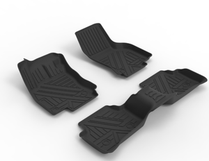 Stuoie impermeabili per auto 3D set completi 3 pezzi Tpe tappeti per auto per <span class=keywords><strong>Peugeot</strong></span> <span class=keywords><strong>2008</strong></span> tappetino in gomma 2023-2024 anno - Product Image 1