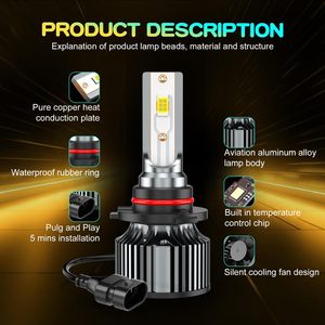 Compatible avec <span class=keywords><strong>Chevy</strong></span> <span class=keywords><strong>Silverado</strong></span> 1500 2500 3500, feux de route et de croisement, 2007 2008 2009 2010 2011 2012 2013 2014 2015, 6500K Blanc Powersport - Product Image 5