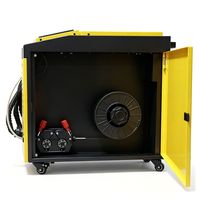 Saldatrice Laser a Fibra Portatile, 1000W/1500W/2000W Raffreddata ad Aria con Alimentatore di Filo Integrato