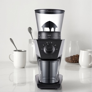 เครื่องบดกาแฟไฟฟ้าบดเมล็ดกาแฟแบบหยดใบมีดสแตนเลส30เม็ดละเอียดปรับตั้งค่าได้ - Product Image 3