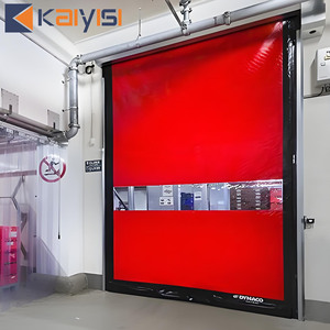 Chất lượng cao tốc độ cao cuộn lên tự sửa chữa nhanh cửa nhựa PVC kho chống collsion dây kéo cửa - Product Image 6