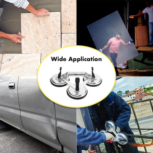 Glas Vakuum Fenster heber Dent Puller Manueller Saugnapf mit 3 Tassen und Griffen Platte Power Gripper Saug platte - Product Image 6