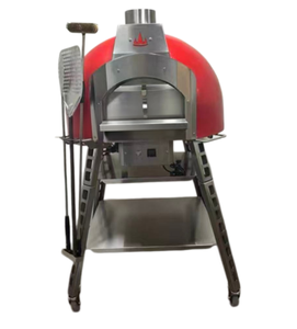 <span class=keywords><strong>Horno</strong></span> de Pizza Móvil Eléctrico Comercial con Exterior de Mosaico, Color Personalizado, Aislamiento Grueso, 8400W - Product Image 4