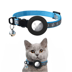Collier traceur GPS 4G étanche IPX6 JP Magnetic pour chats et petits animaux, avec sangle réglable à motif patte et clochette - Product Image 5