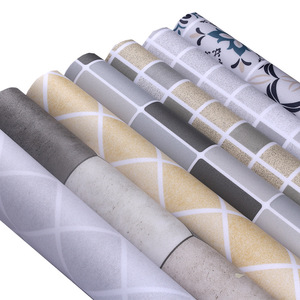 Revêtement de sol en vinyle <span class=keywords><strong>auto</strong></span>-adhésif, imperméable, antidérapant, en rouleaux, motifs bois, moquette, marbre, pour usage intérieur - Product Image 1