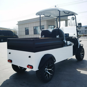 Voiturette de golf électrique 2 places 72V avec bac de chargement et châssis en acier - Product Image 4