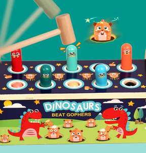 Nouveauté populaire : Jouet d'activités à frapper et à tirer, jouets colorés à marteler, jouet marteau en bois pour l'éveil des enfants - Product Image 4