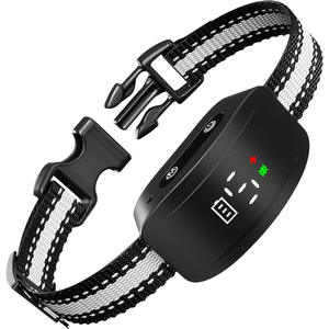 Collier anti-aboiement intelligent pour chiens, rechargeable, avec entraînement par vibration, sangle réglable et indicateur LED - Product Image 2