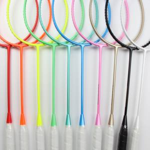 Raquettes de <span class=keywords><strong>badminton</strong></span> en carbone intégral avec manche en bois 4U 22~30LBS Couleur unie <span class=keywords><strong>Sans</strong></span> logos Directement de l'usine - Product Image 3
