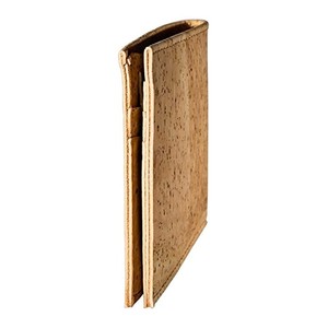 <span class=keywords><strong>Crypto</strong></span>-cartera de cuero de corcho <span class=keywords><strong>Real</strong></span> para hombre, cartera biodegradable de alta calidad - Product Image 2