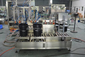 Máquina automática <span class=keywords><strong>de</strong></span> llenado <span class=keywords><strong>de</strong></span> tambor <span class=keywords><strong>de</strong></span> 20L, máquina <span class=keywords><strong>de</strong></span> llenado <span class=keywords><strong>de</strong></span> tipo pesaje con 5 boquillas - Product Image 4