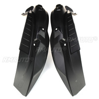 2 pièces Garniture de garde-boue arrière de rechange pour Toyota RAV4 RAV-4 LE SLE Limited 2019 2020 2021