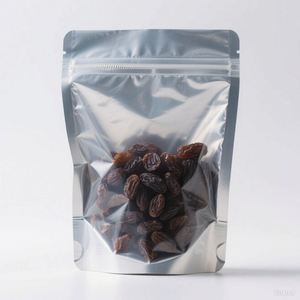 Transparent Clear PE Bone Shaped Food <b>Packaging</b> <b>Bag</b> with Gravure Printing Security Features Waterproof Ziplock for PET Food - Product Image 3