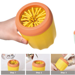 مستلزمات مستلزمات الحيوانات الأليفة منظف للكلاب بسرعة غسل القط القذر فرشاة Pet Star سيليكون غسالة Pet مطاط للحيوانات الأليفة - Product Image 2