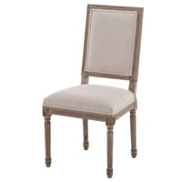 Chaise de salle à manger vintage en bois massif, style nordique/européen/américain, simple et rustique, tabouret de café et chaise de maquillage