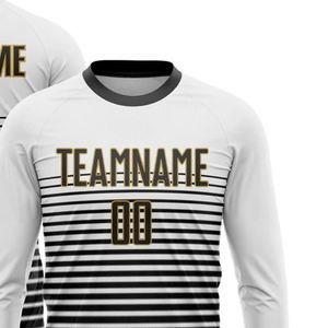 Premium <b>Long</b> Sleeve Soccer Jersey Lightweight Football Shirt Breathable Quick Dry Sportswear for Training <b>Matches</b> Team Play - Product Image 4