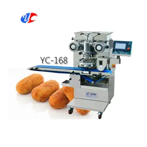 Corredor de croquetas automático fried formando a máquina encrustadora