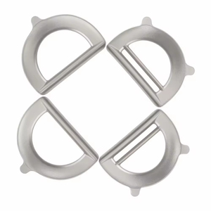 เหล็กกล้าไร้สนิมเกรดสำหรับงานทางทะเล 316 ขนาด 8x50 มม. พร้อมห่วงรูปตัว D และปลอกเหล็ก - Product Image 6