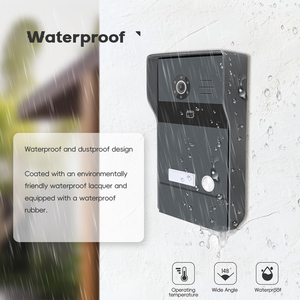 POE Tuya ZigBee สมาร์ทวิดีโอประตูโทรศัพท์9 "หน้าจอสัมผัสระบบอินเตอร์คอม - Product Image 2