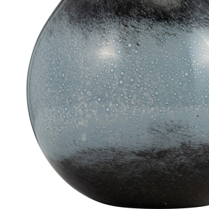 Vaso rotondo in vetro decorativo da tavolo per soggiorno, decorazioni per la casa, tavolino da caffè, sala da pranzo - Product Image 4