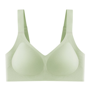 Sujetador Minimizador Sin Varillas para Mujer, Tejido en Fábrica, Talla Grande, Cobertura Total, Copa Fija, Soporte Ajustable, Transpirable - Product Image 1
