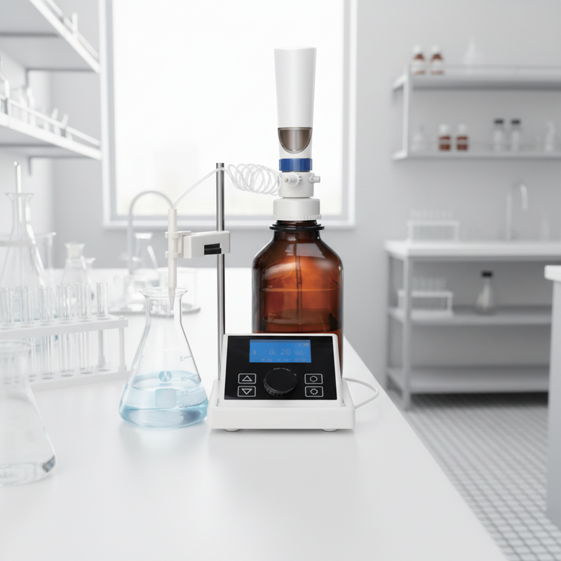 Electronic Lab Bottle Top Dispenser Electronic