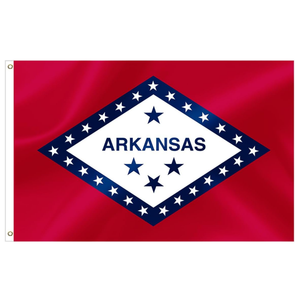 Drapeaux d'États américains en polyester 3x5FT du Wisconsin avec œillets métalliques pour fêtes, défilés, événements sportifs et décorations extérieures - Product Image 6