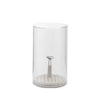Boîte de présentation empilable transparente en plastique Labubu pour pendentifs, figurines, boîtes mystères, meuble de rangement avec couvercle