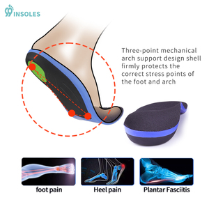 Đế giày chạy bộ 99insole 3cm, chất liệu PU, chỉnh hình, hỗ trợ bàn chân bằng phẳng, hỗ trợ vòm chân cao, điều trị viêm cân gan chân - Product Image 6