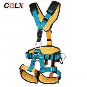 CGLX Protection contre les chutes Harnais d'escalade d'arbre Protection de travail à haute altitude Escalade Harnais complet Arnes De Seguridad - Product Image 1