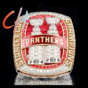 Ultimo Anello del Campionato di Hockey <span class=keywords><strong>Flori</strong></span> 2025, Gioiello in Lega, Anello Sportivo di Alta Qualità - Product Image 1