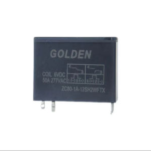 ZC80-1A-12SH2WFTX автоматические реле Uc3 соответствует золотому Relés 50A 277V Ac, безключевой ретранслятор, тонкое реле с фиксационным реле 6vdc - Product Image 1