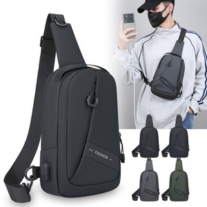 Men's Chest Bag Large Capacity Waterproof Crossbody Bag For Everyday Use Spring 2025 - Product Image 1