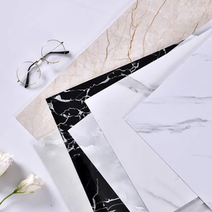 Papel Tapiz/Adhesivo/Revestimiento de Pared Interior con Diseño de Mármol, Lámina de Aluminio Autoadhesiva Xipe Foam, 60 cm x 1200 mm - Product Image 1