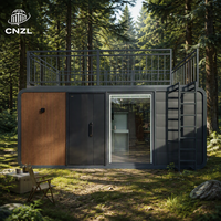 Hôtel capsule en acier préfabriqué de haute qualité à construction rapide, cabine Apple, maison conteneur étanche pour salon, bureau à domicile