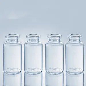 Empty Crimp Tube Steroid Pharmaceutical Penicillin Vial 2ml 5ml 10ml Mini Clear Amber Medical Sterile Injection Vial