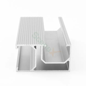 Rail de montage solaire en aluminium 20 cm anodisé pour installation sur toit - Product Image 4
