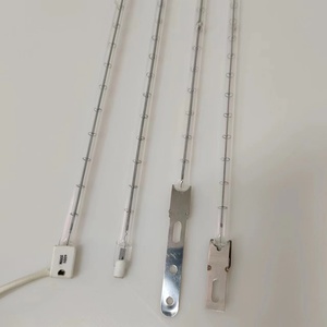 220V 1000W 1500W thạch anh Ống <span class=keywords><strong>Halogen</strong></span> hồng ngoại thực phẩm ấm nhiệt đèn - Product Image 2