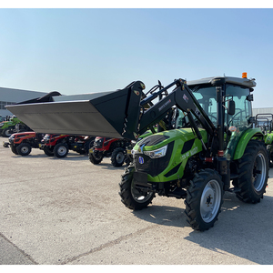 Harga bagus 50hp Mini traktor kecil pertanian traktor taman pengangkut depan - Product Image 6