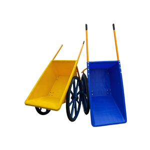 Chine Approvisionnement d'usine Nouveaux produits Chariot à main en fer Offre Spéciale robuste pour chantiers de construction OEM Prix bas pour chariots à main - Product Image 3