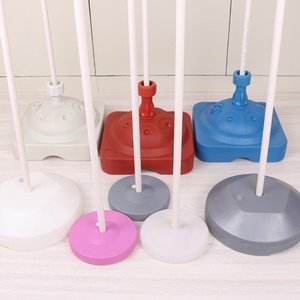 Enlarged Weighted Decorative <b>Balloon</b> Square Base 34x34x24cm Water-Filled Arch Design Birthday Valentine's Day Spring Festival - Product Image 4