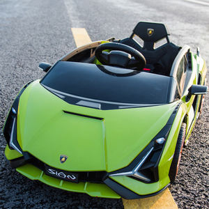 Voiture électrique pour enfants Lamborghini SIAN sous licence, <span class=keywords><strong>jouet</strong></span> à bascule, quatre roues motrices, télécommande, <span class=keywords><strong>poussette</strong></span> pour bébés de 2 à 4 ans, vente en gros - Product Image 5