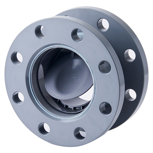 Válvula de Control de Flujo de PVC con Brida Antirretorno Tipo JIS 5K Kansaikako P28-002, Tamaño de Puerto 100A, Flujo Directo - Product Image 1